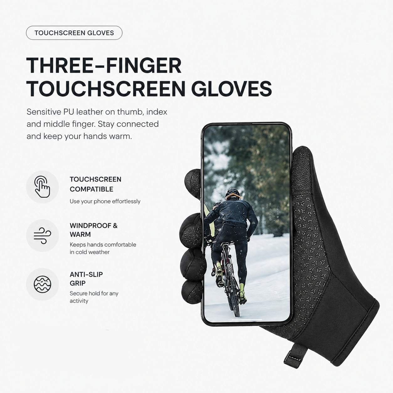 CRYO DIVISION™ Thermal Fleece Gloves
